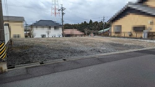 北側道路より撮影